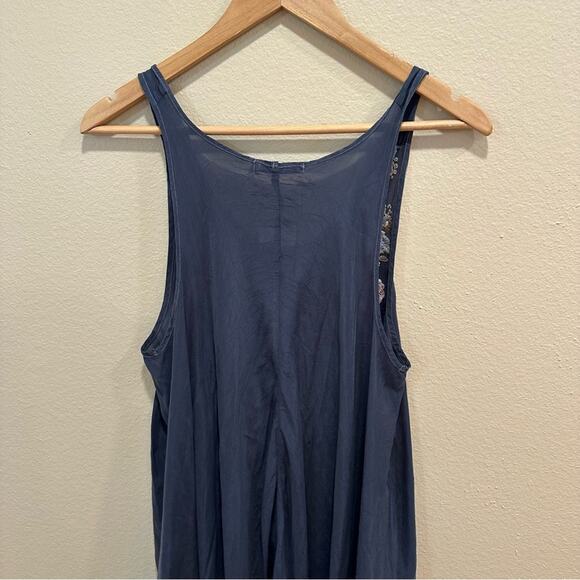 NWT Johnny Was Gray Embroidered Mini Dress Small - Picture 6 of 12